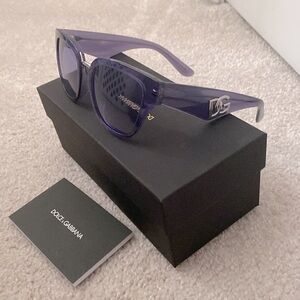 Dolce & Gabbana Sunglasses Purple BRAND NEW WITH BOX!